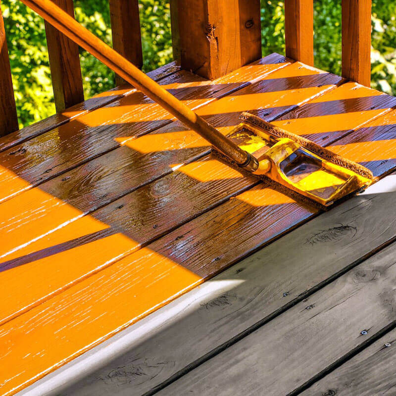 Decks unlimited ky deck services 05 deck staining