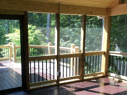 Decks unlimited louisville ky screened in porch 12