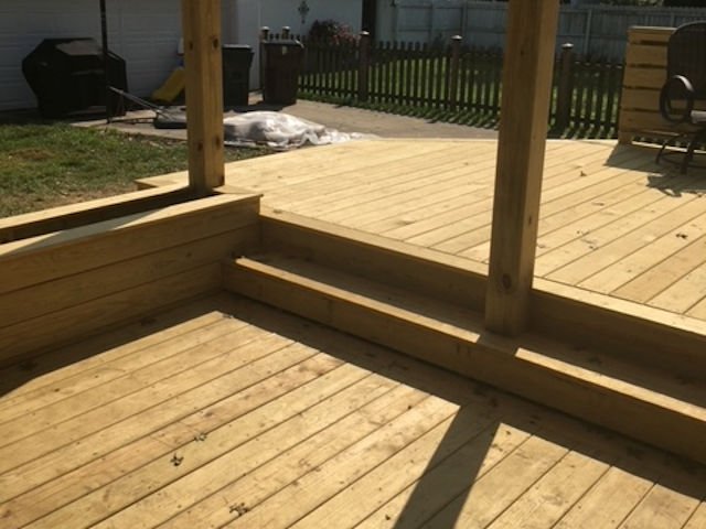 Wood deck 12