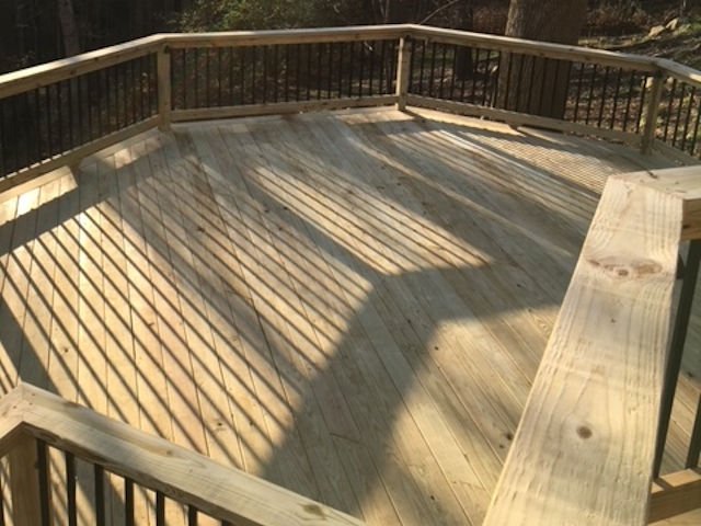 Wood deck 16