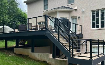 Deckorators Composite Decking with Feeney Railing Systems